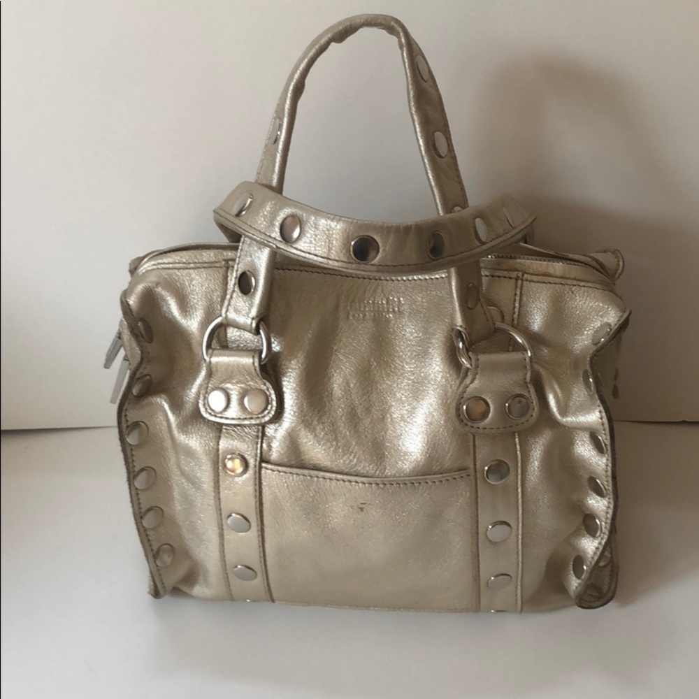 Hammit Gold Satchel